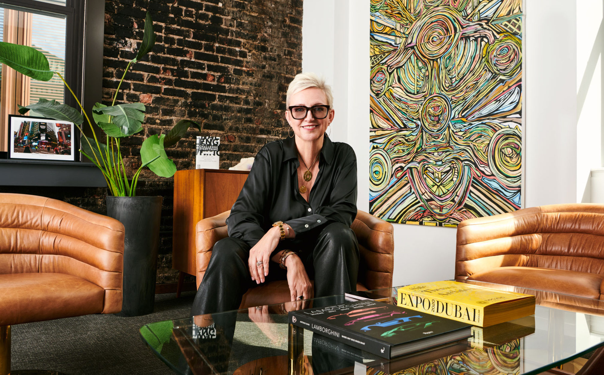 INVNT CEO, Kristina McCoobery in the INVNT NYC Office.