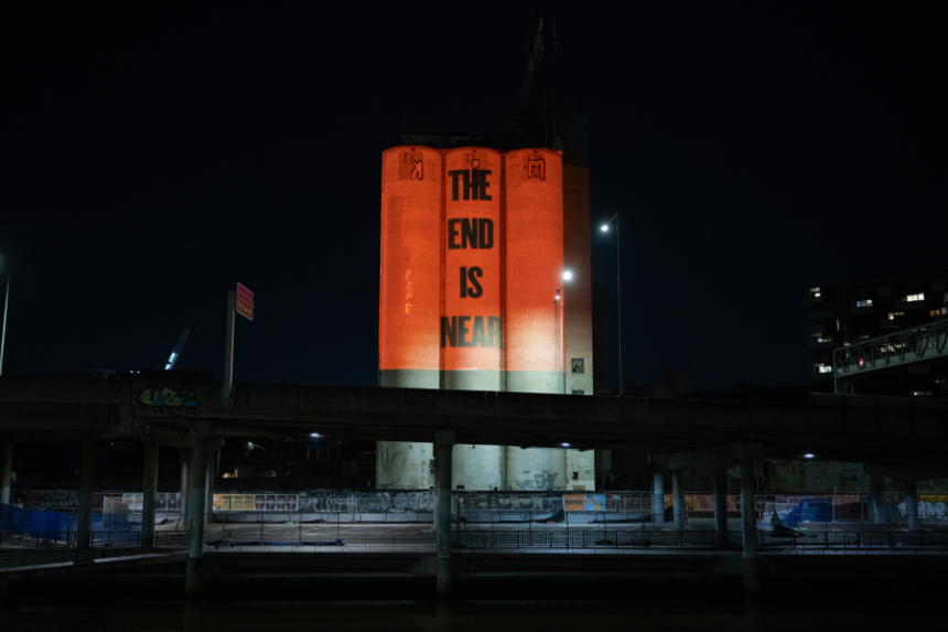 The Weeknd projecting mapping powered by INVNT for Live Nation.